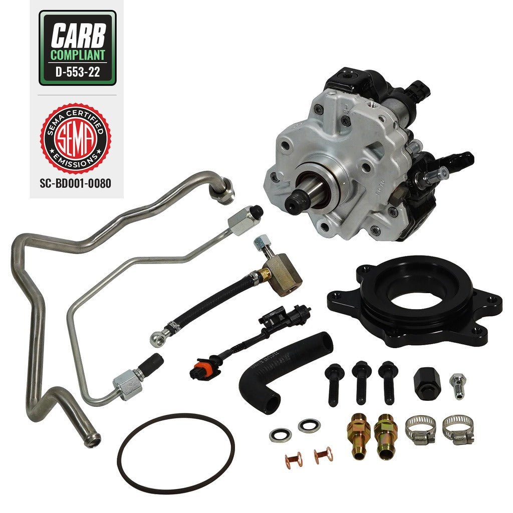 BD Diesel 1050496 BD Venom CP3 Conversion Kit c/w Standard Pump - Chevy/GMC Duramax 2011-2016 for Select Chevrolet Silverado HD, Chevrolet Silverado HD, GMC Sierra HD, GMC Sierra HD
