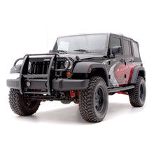 Load image into Gallery viewer, ARIES 1050 Black Steel Grille Guard, Select Jeep Wrangler JK for Select Jeep Wrangler