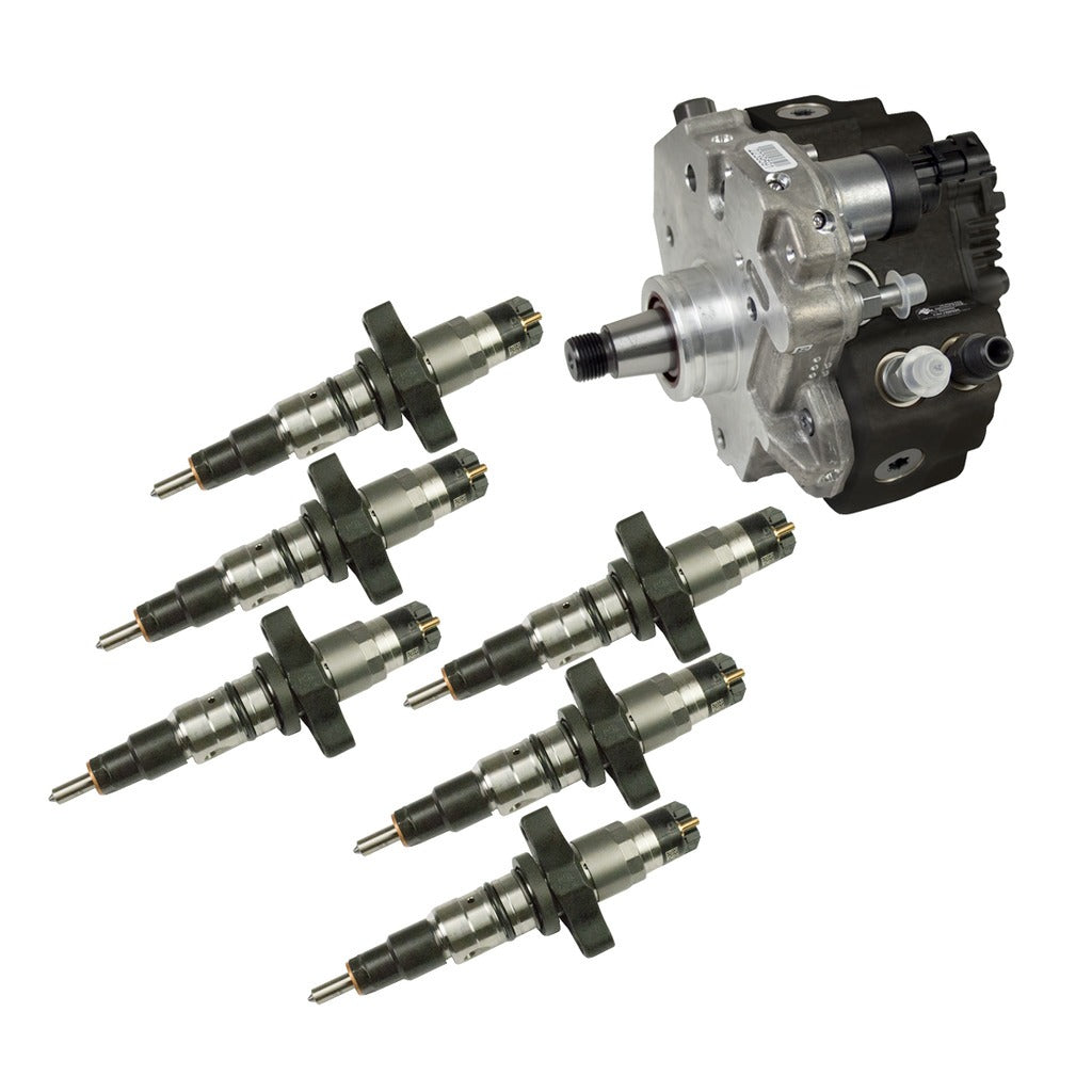 BD Diesel 1051501 BD 5.9L Cummins Stage 2 Performance CR Pump & Injectors Package Dodge 2003-2004 for Select Dodge Ram 2500, Dodge Ram