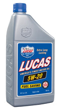 Load image into Gallery viewer, Lucas Oil Products 10516 SAE 5W-20 Motor Oil