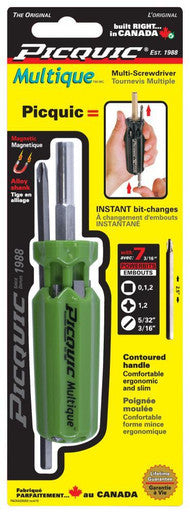 Picquic 05002 Multique Slim Handle Multibit Driver
