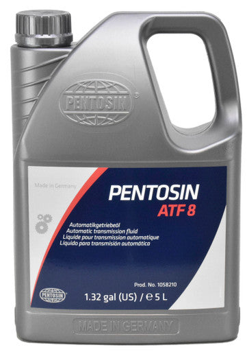 Pentosin 1058210 ATF 8 FLUID for specified ZF 6 and 8-speed transmissions - 5L
