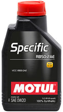 Load image into Gallery viewer, Motul 106044 Specific RBS0-2AE 0W20 Synthetic Engine Oil - 1L