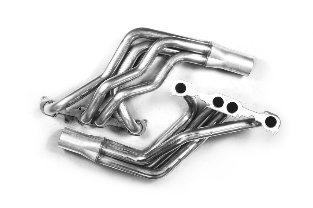 Kooks Custom Headers 10612600 2in. x 3-1/2in. Stainless Steel Headers. 23 Degree SBC Swap in a Fox Body. for Select Ford Mustang, Mercury Capri