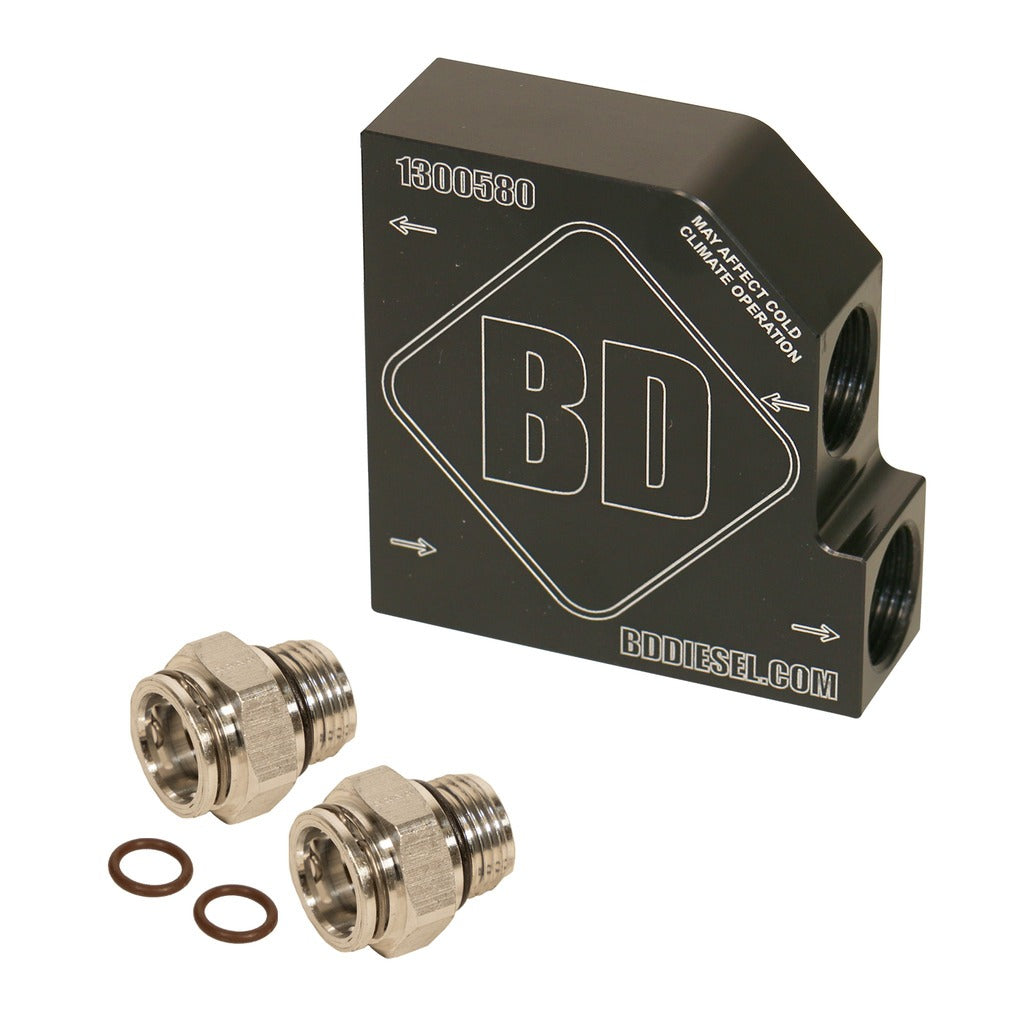 BD Diesel 1061528 Cooler Bypass Delete Dodge RAM 66RFE/68RFE/66RC/69RC 2500/3500/4500/5500 2013-18 for Select Ram 2500, Ram 3500, Ram 4500, Ram