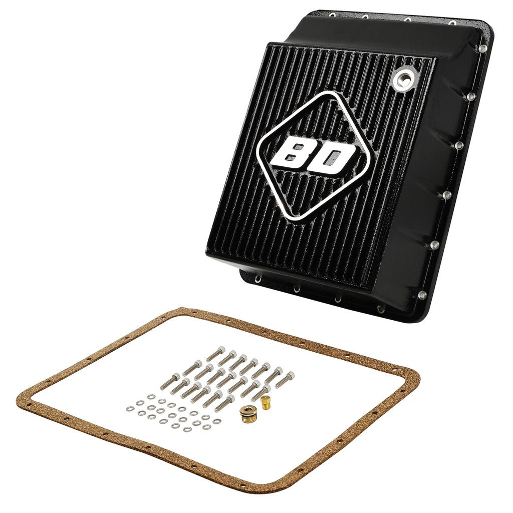 BD Diesel 1061535 DEEP SUMP TRANSMISSION PAN DODGE/RAM AISIN AS69RC 13-24 for Select Ram 3500, Ram 4500, Ram
