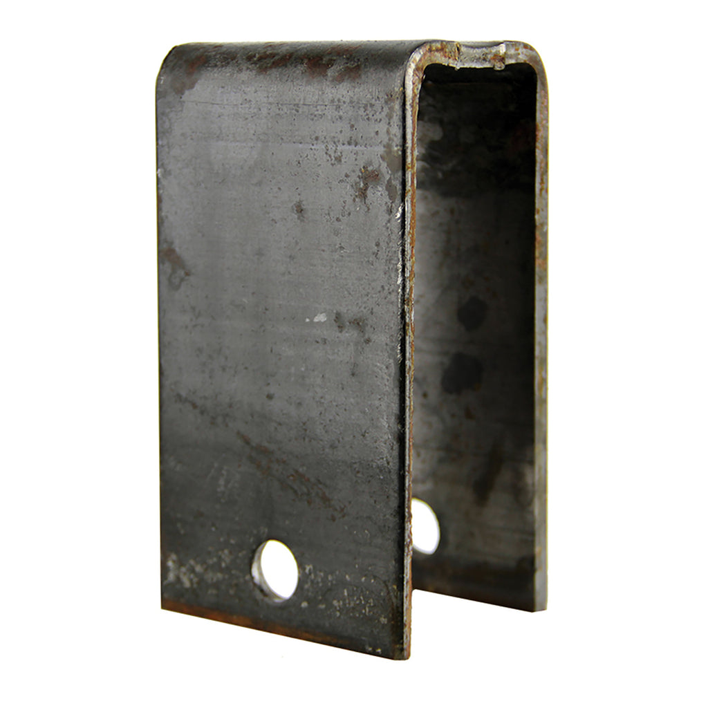 CURT 106184LRV Double-Eye Leaf Spring Axle Hanger, 2,200-8,000-lb. Axles, 5-5/8"L x 2"W