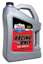 Load image into Gallery viewer, Lucas Oil Products 10621 SAE 20W-50 Racing Only