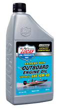 Load image into Gallery viewer, Lucas Oil Products 10662 Outboard Engine Oil Synthetic 10W-40