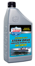 Load image into Gallery viewer, Lucas Oil Products 10677 Stern Drive Inboard Engine Oil SAE 25W-40