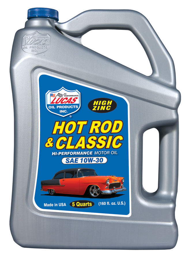 Lucas Oil Products 10679 Hot Rod & Classic Car HP Motor Oil SAE 10W-30