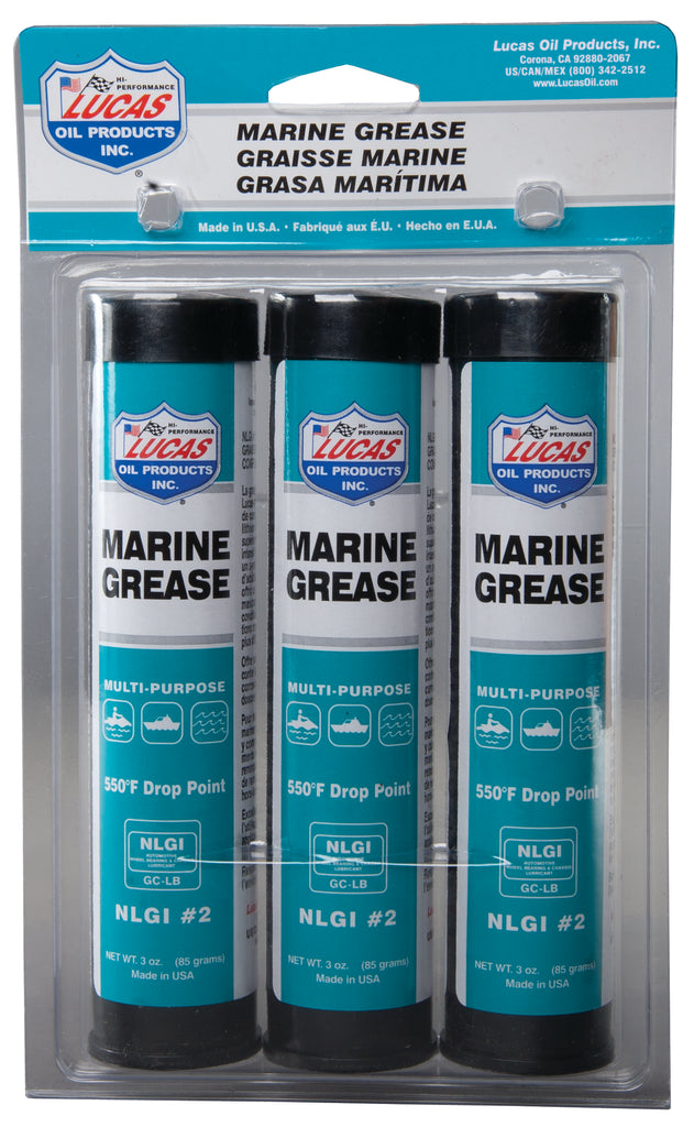 Lucas Oil Products 10682 Marine Grease 3-Pack