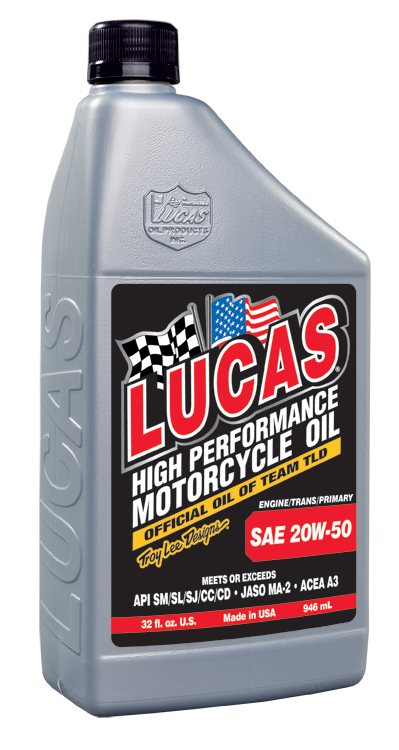 Lucas Oil Products 10700 SAE 20W-50  Motorcycle Oil