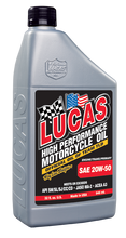 Load image into Gallery viewer, Lucas Oil Products 10700 SAE 20W-50  Motorcycle Oil