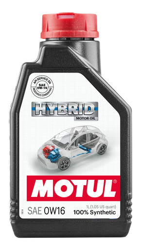 Motul 107153 Hybrid 0W16 Synthetic Engine Oil - 1L