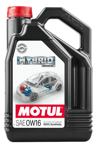 Motul 107154 Hybrid 0W16 Synthetic Engine Oil - 4L