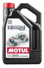 Load image into Gallery viewer, Motul 107154 Hybrid 0W16 Synthetic Engine Oil - 4L