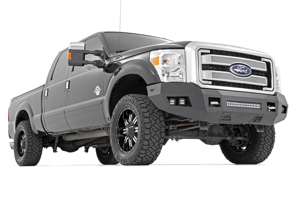 Rough Country 10783 LED Front Bumper for Select Ford F-250 Super Duty, Ford F-350 Super Duty