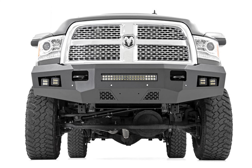 Rough Country 10785 LED Front Bumper for Select Dodge Ram 2500, Dodge Ram