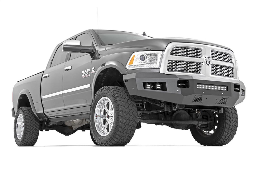 Rough Country 10785 LED Front Bumper for Select Dodge Ram 2500, Dodge Ram