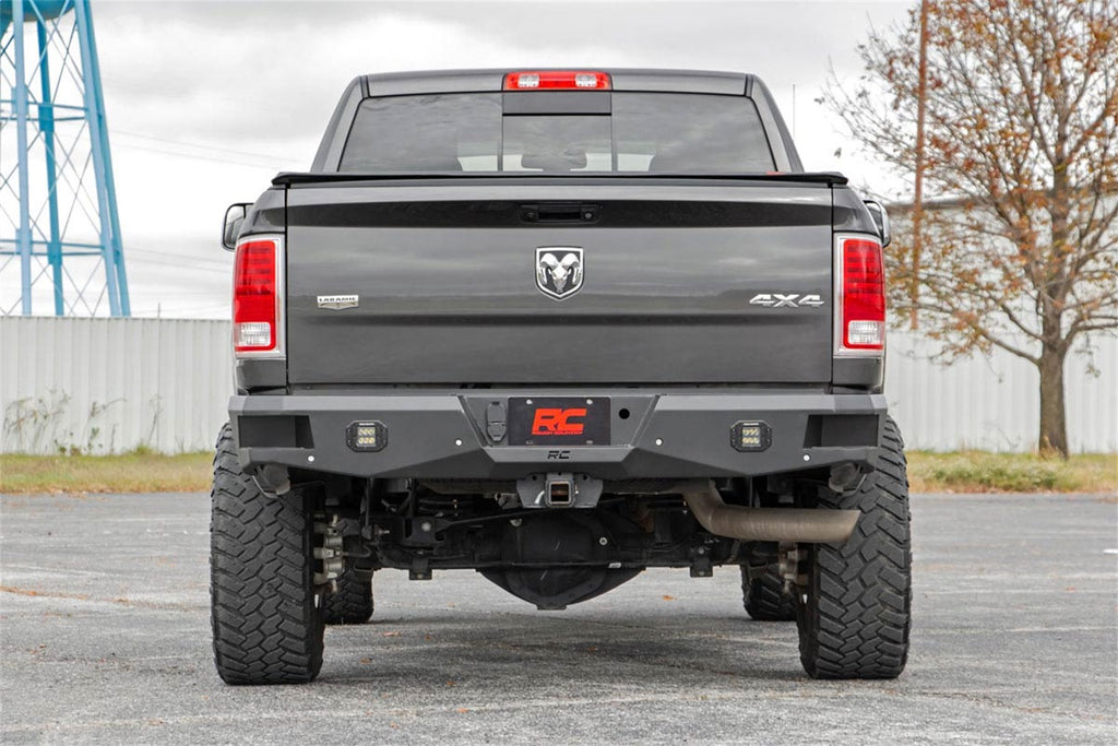 Rough Country 10786B LED Rear Bumper for Select Ram 2500, Ram