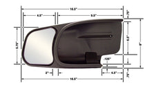 Load image into Gallery viewer, Cipa USA 10800 Custom Towing Mirror Set for Select Cadillac Escalade, Chevrolet Avalanche, Chevrolet Avalanche 1500, Chevrolet Avalanche 2500, Chevrolet Silverado 1500, Chevrolet Silverado Classic, Chevrolet Silverado HD, Chevrolet Silverado HD Classic,