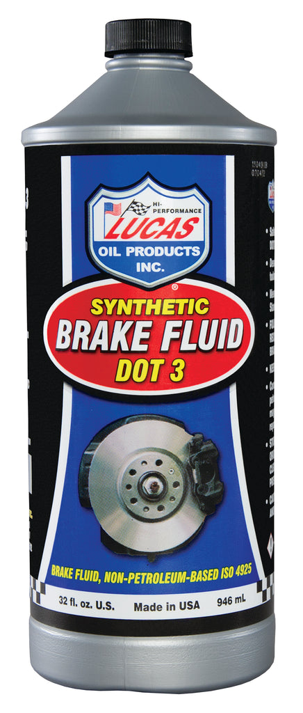 Lucas Oil Products 10826 Lucas DOT 3 Brake Fluid