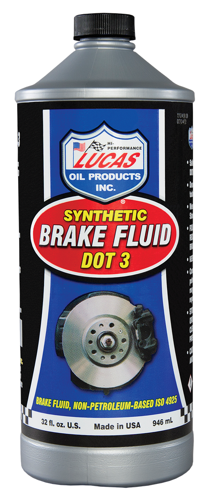 Lucas Oil Products 10826 Lucas DOT 3 Brake Fluid