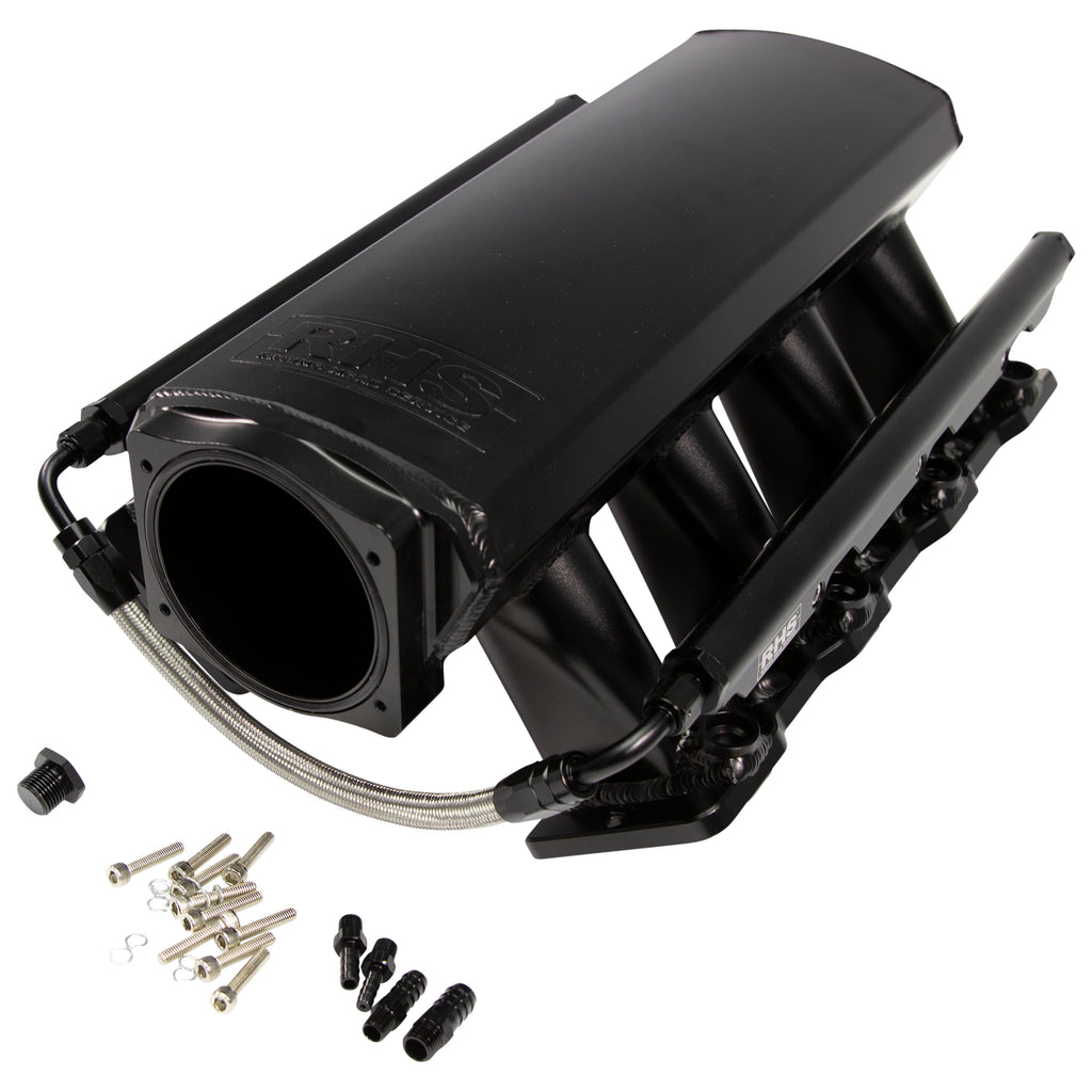 FAST 10902 Sheet Metal LS1/Cathedral Port Intake Manifold w/ Fuel Rail Kit for Select Avanti II, Buick Rainier, Cadillac Escalade, Cadillac Escalade ESV, Cadillac Escalade EXT, Chevrolet Avalanche, Chevrolet Avalanche 1500, Chevrolet Cheyenne, Chevrolet