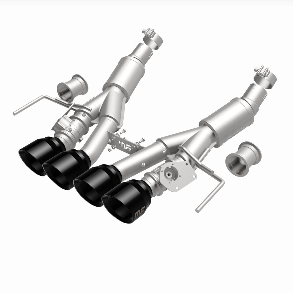 MagnaFlow Exhaust Products 19581 NEO Series Black Chrome Tips Axle Back System for Select Chevrolet Corvette