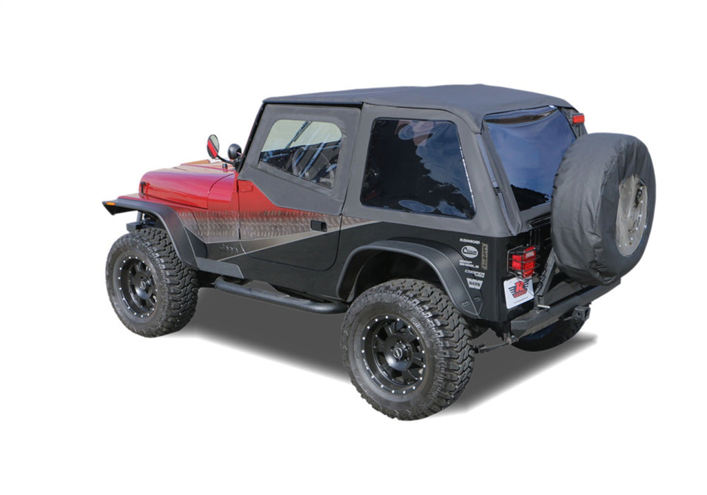 Rampage 109435 Frameless Soft Top Kit for Select Jeep Wrangler