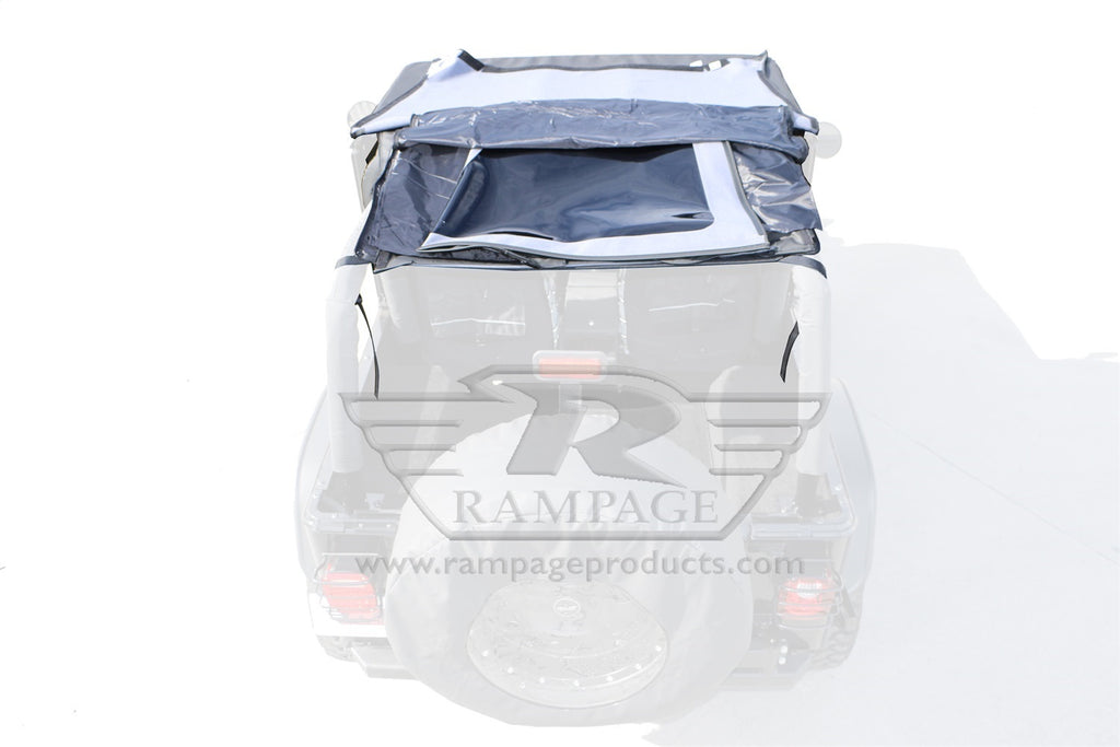 Rampage 109435 Frameless Soft Top Kit for Select Jeep Wrangler