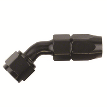Load image into Gallery viewer, -10An-X-45-Blk-Hose-End
