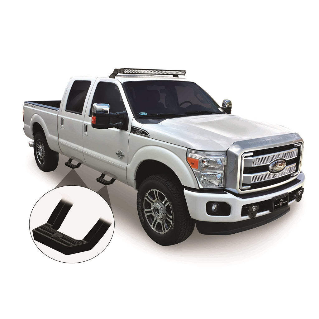 10C-Wrangler(Front-Doors-OnlyAll-Styles)Ld-StepassistSide-Stepxp3-Black-Powder-Coat(Single)
