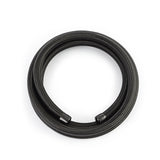 Mishimoto MMSBH-12120-CB -12AN Braided Line, Black Nylon - 10ft