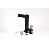 Weigh Safe AWS10-2 Aero Hitch Adjustable Trailer Ball Mount 10