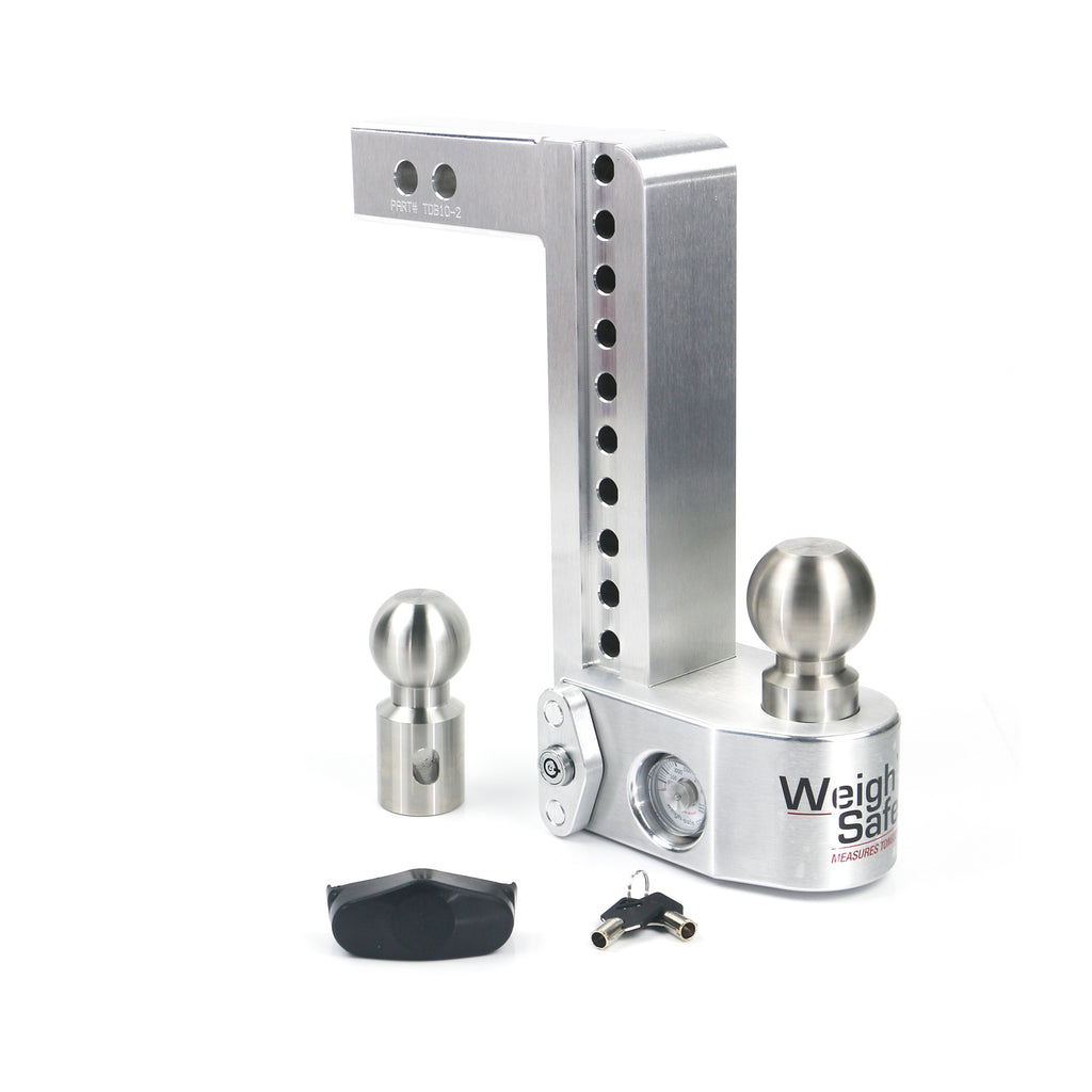 10In-Drop-Hitch-WBuilt-In-Scale--2In-Shank-(10K12.5K-Gtwr)---Aluminum