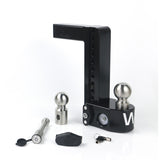 Weigh Safe WS10-2-KA-CER-BLA  Adjustable Trailer Hitch - 10