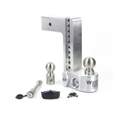 Weigh Safe WS10-3-KA  Adjustable Trailer Hitch - 10
