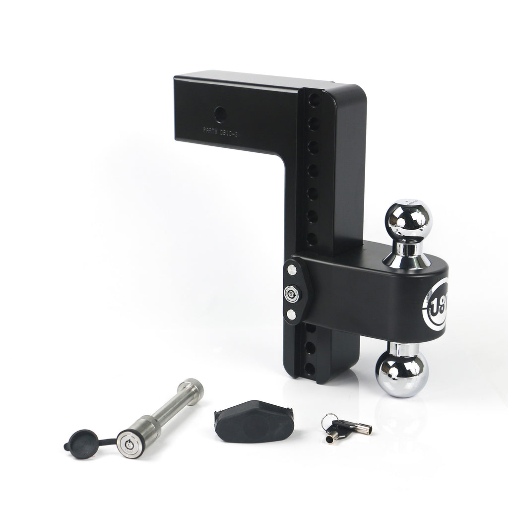 10In-Drop-Hitch-WBuilt-In-Scale--3In-Shank-(8K21K-Gtwr)-WWs05---Black-Cerakote