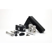 Load image into Gallery viewer, 10In-Drop-Hitch-WBuilt-In-Scale--3In-Shank-(8K21K-Gtwr)-WWs05---Black-Cerakote