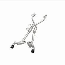 Load image into Gallery viewer, MagnaFlow Exhaust Products 19697 SPEQ Series Black Chrome Cat-Back System for Select Nissan Z