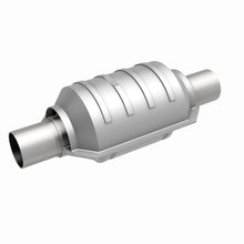 Load image into Gallery viewer, MagnaFlow Exhaust Products 53104 Standard Grade Universal Catalytic Converter for Select Acura EL, Acura NSX, Ford Taurus, Honda Accord, Honda Prelude, Lincoln Continental, MG MGB, Mercedes-Benz 260E, Mercedes-Benz 300E, Mercedes-Benz 300TE, Merkur