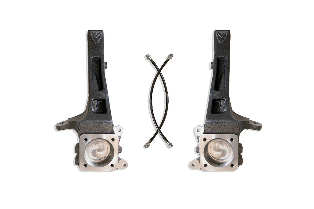 05-18-Toyota-Tacoma-2Wd-6-Lug-4In-Front-Lift-Spindles-WExtended-Dot-Compliant-Brake-Lines