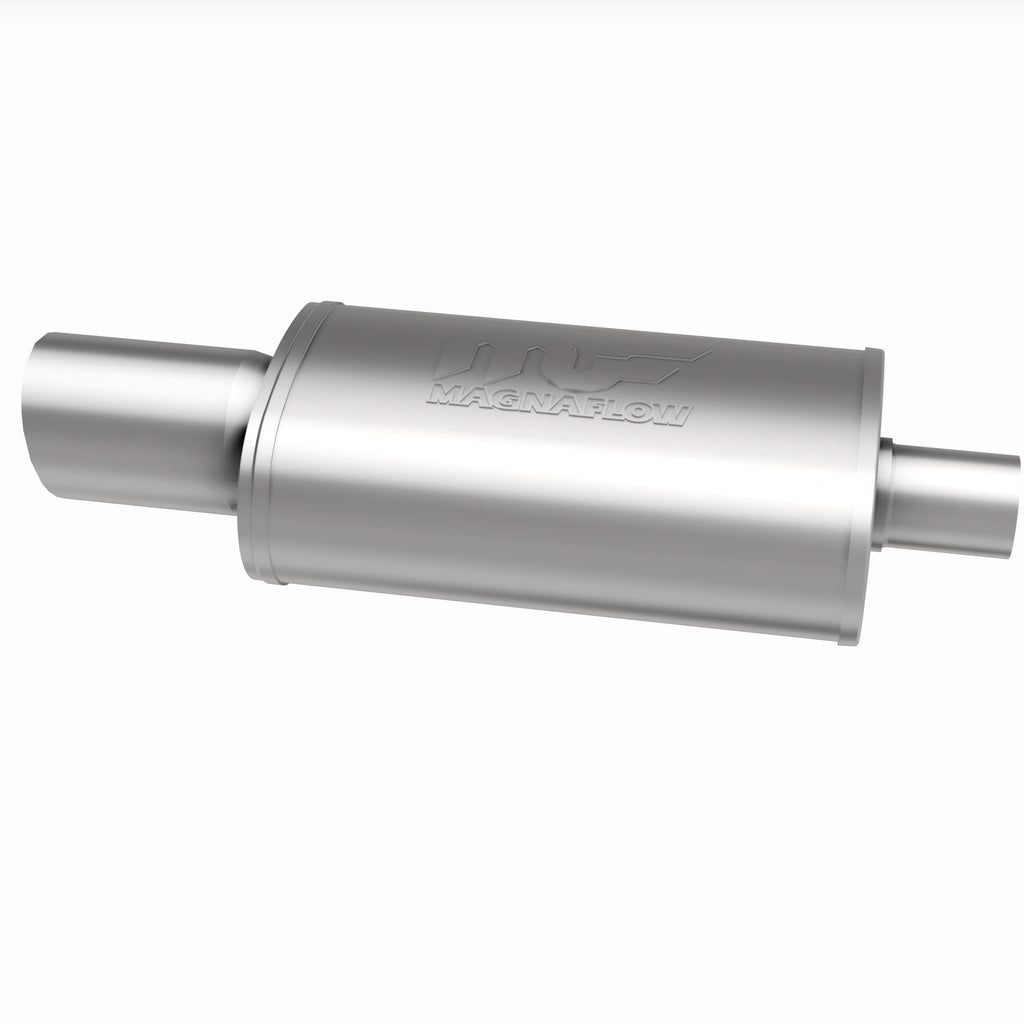 MagnaFlow Exhaust Products 14827 Straight-Through Performance Muffler; 2.25/4in. Center/Center; 5x14x8 Body