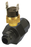 Derale 35020 Premium In-Line Fan Control Thermostat 180 degrees, -6AN x -6AN