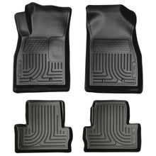 Load image into Gallery viewer, 11-12-Chevrolet-Volt-Weatherbeater-Combo-Black-Floor-Liners