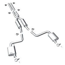Load image into Gallery viewer, 11-13-Dodge-Challenger-V6-3.6L-Dual-Split-Rr-Exit-Ss-Cat-Back-Perf-Exhaust-(Reuse-Oe-Tips)