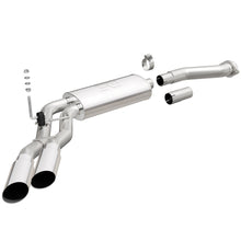 Load image into Gallery viewer, 11-13-Ford-F-150-Pickup-Dual-Same-Side-Before-PS-Rear-Tire-Stainless-Catback-Perf-Exhaust