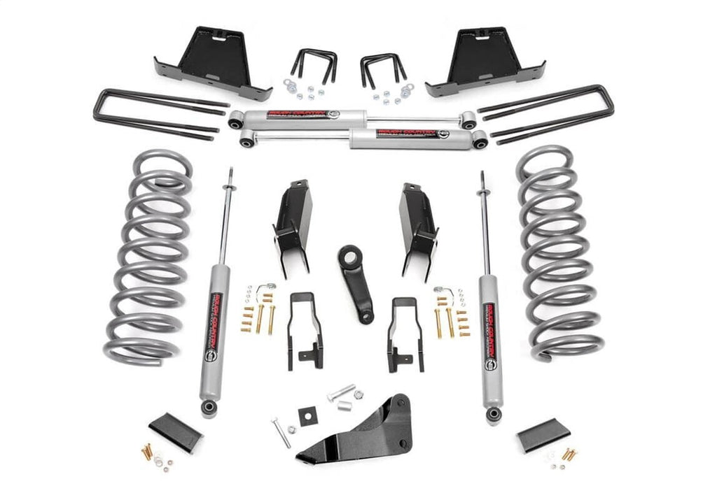Rough Country 349.23 Suspension Lift Kit w/Shocks for Select Ram 2500, Ram